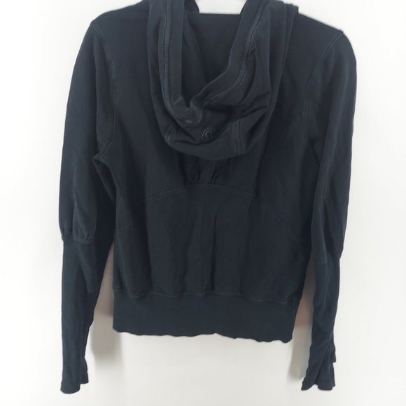 Lululemon black sweatshirt women size 6 - Picture 7 of 8